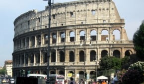 The Colosseum in Rome, Italy is one of the world's most impressive buildings.