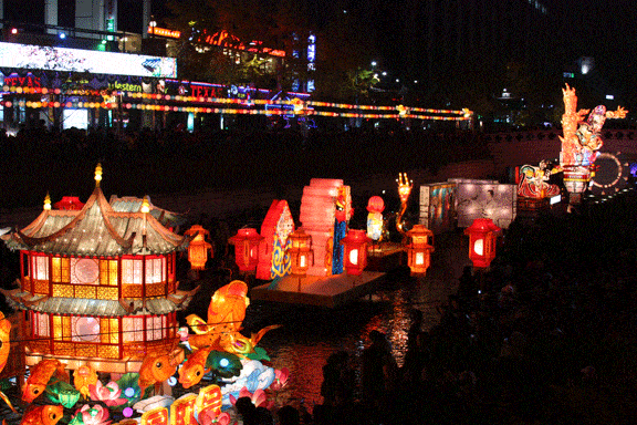 Lanterns at the 2010 Seoul Lantern Festival in South Korea