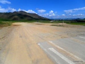 Our trip entailed a lot of off-road driving, which was difficult for our small Hyundai van to handle.