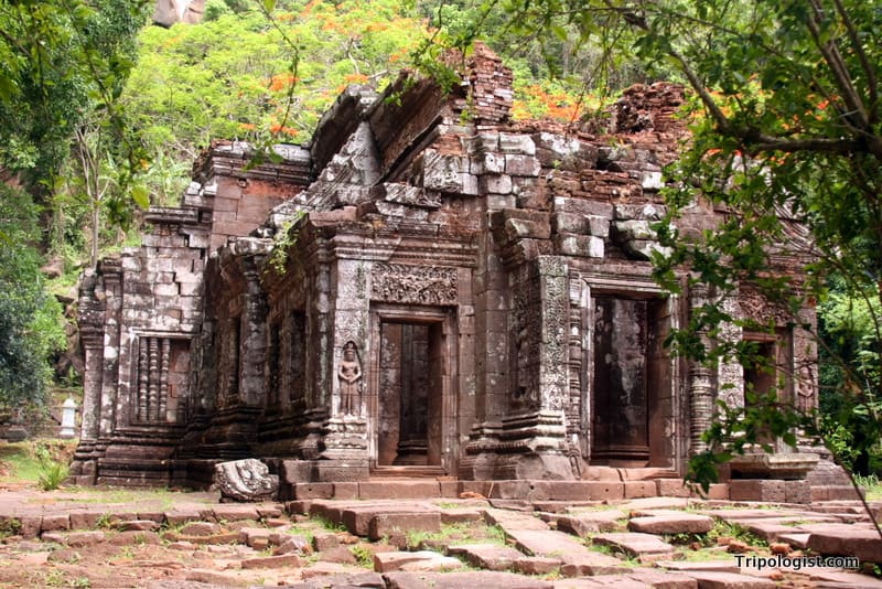 Wat Phou is one of the ancient cities of the Khmer. Located in Laos, Wat Phou is the older, less touristed cousin of Angkor Wat.