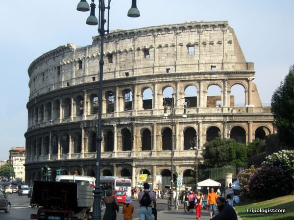 The Colosseum in Rome, Italy is one of the world's most impressive buildings.