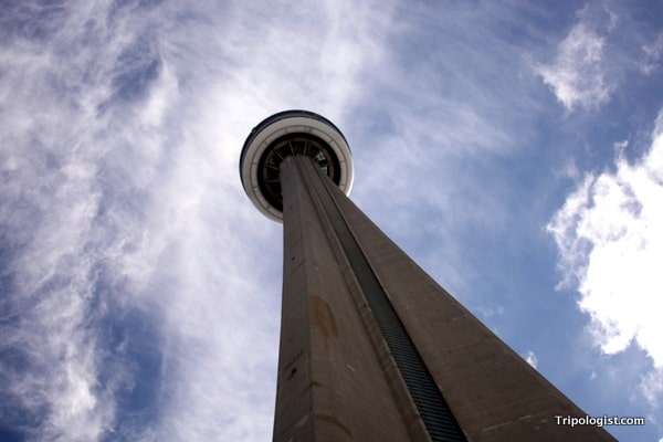 The CN Tower in Toronto, Canada.