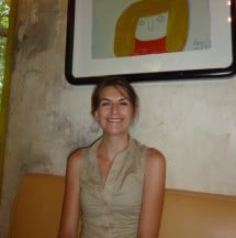 Author Laura Gibbs - Coffee in Chiang Mai, Thailand