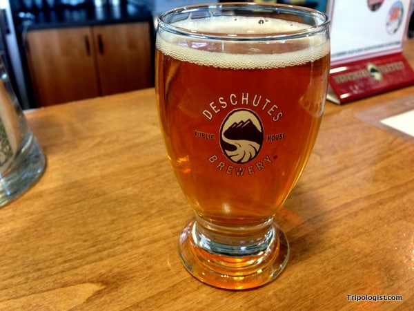 If you visit the Deschutes Brewery Tour in Bend, Oregon you can sample up to four glasses of beer for free.