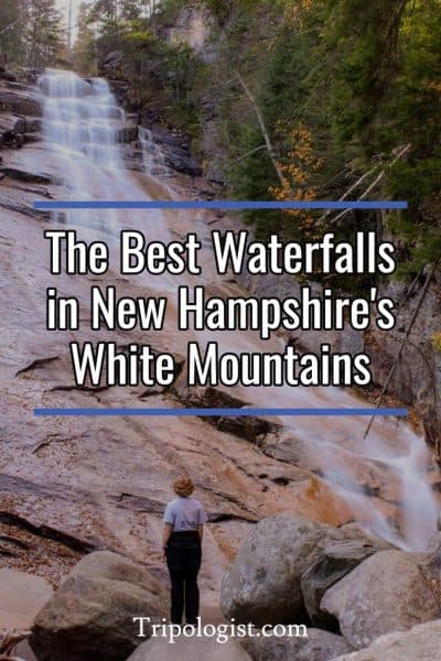 The best waterfalls in the White Mountains of New Hampshire